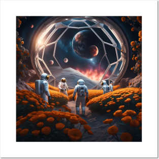 Space art Posters and Art